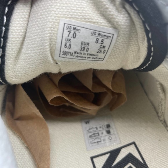 Vans Unisex Flames Old Skool Sneakers Size 8.5 women's/men 7 - Picture 4 of 5